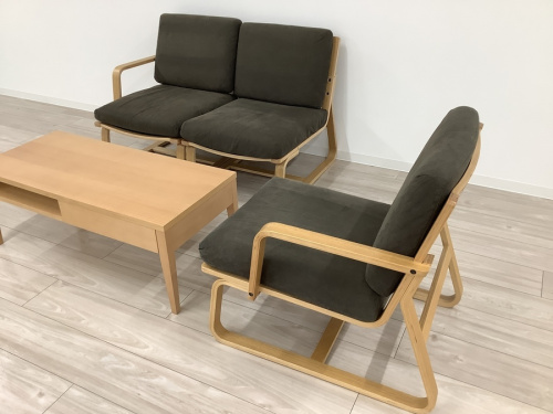 ソファの3人掛け