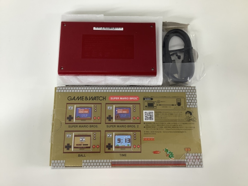 非売品 ★ ゲームウォッチ 復刻版 動作確認済み ドットマリオ セット ★395 非売品 ☆ ゲームウォッチ 復刻版 動作確認済み ドットマリオ