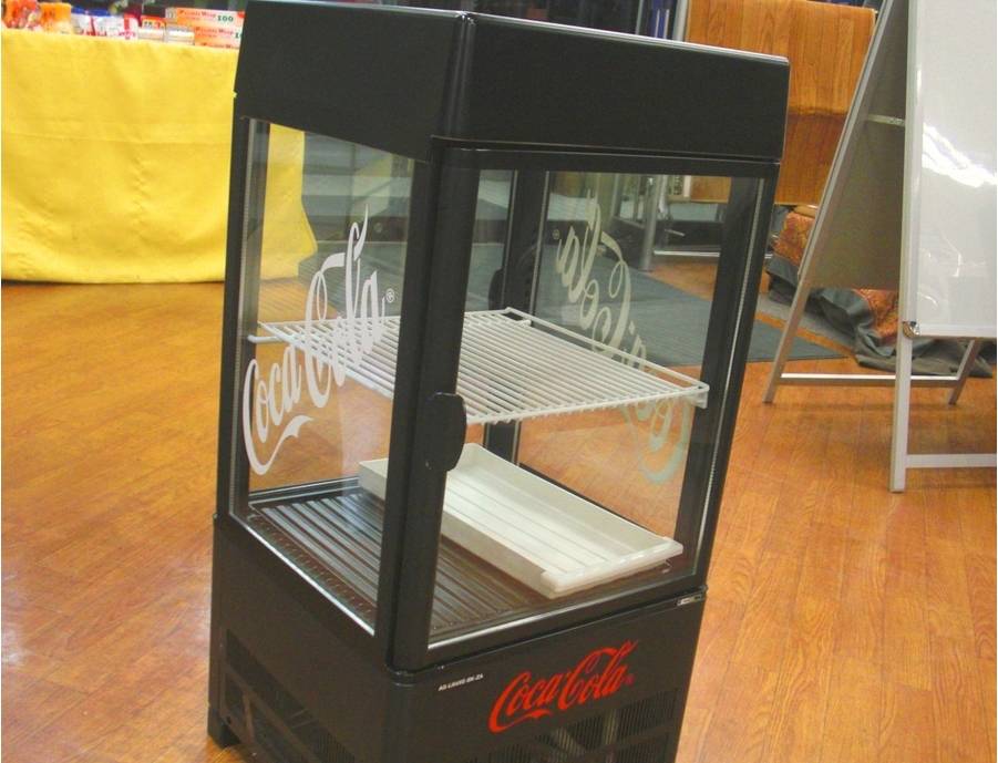 ナショナル　松下電器産業 コカ・コーラ　昭和レトロ　レア　冷蔵庫　ショーケース ナショナル 松下電器産業 コカ・コーラ 昭和レトロ レア 冷蔵庫