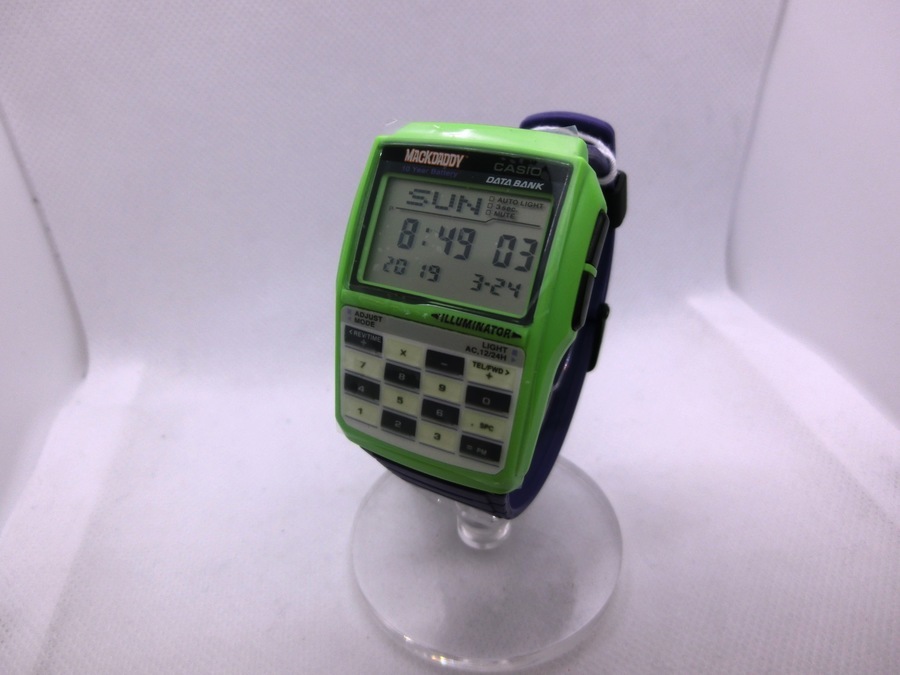 Mackdaddy × CASIO カシオ データバンク 10周年モデル