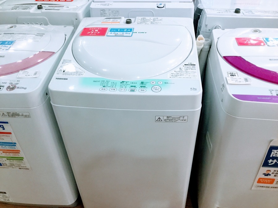 なんと洗濯機が9800円！！お買得家電はトレファク桶川店におまかせ