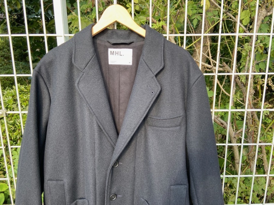 MHL.】BASIC WOOL MELTON COATのご紹介！古着はトレファク桶川店に