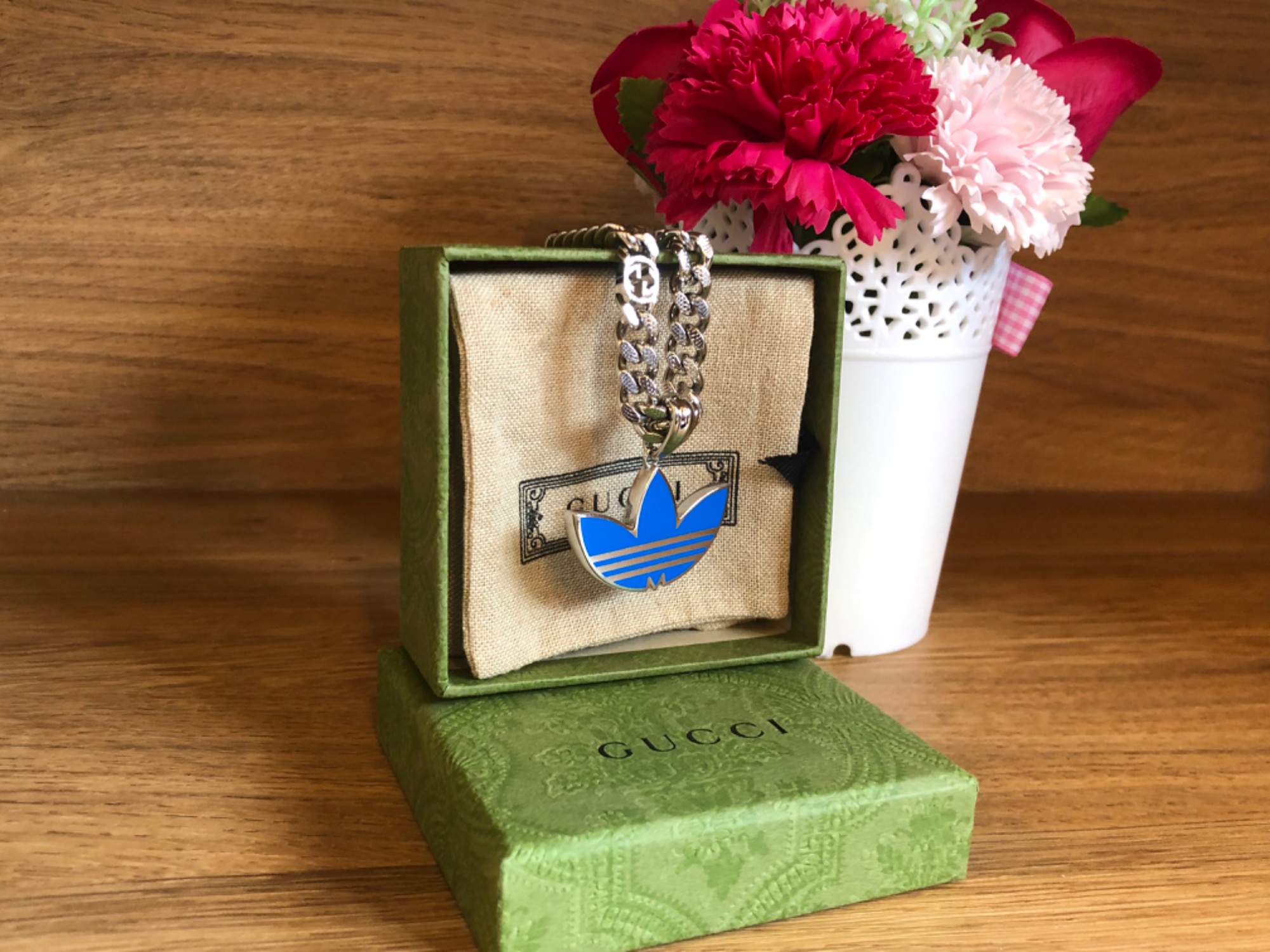 GUCCI×adidasのネックレスを入荷しましたのでご紹介致します！！｜2024