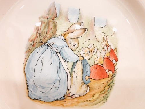 旧刻印 廃盤のWedgwood ピーターラビット