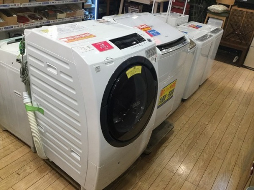 生活家電の洗濯機