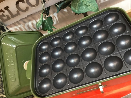 ホットプレートのコンパクトホットプレート