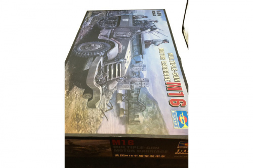 プラモデルのM16 ハーフトラック