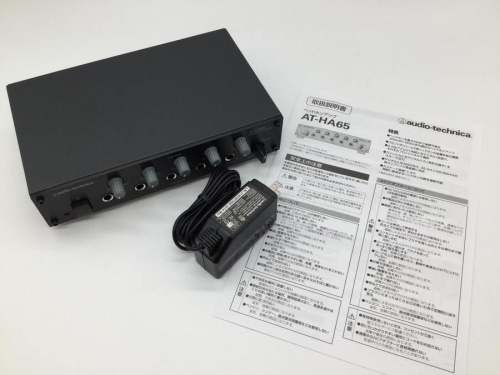 ヘッドホンアンプのaudio-technica