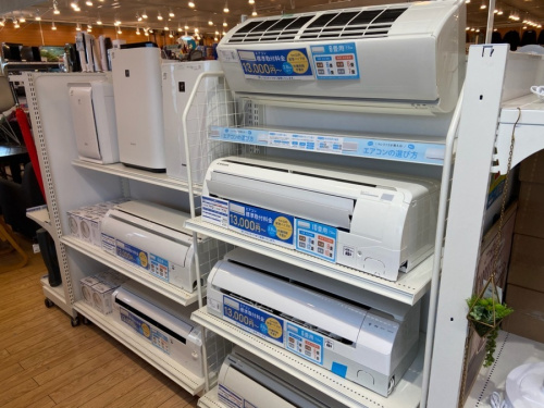 季節家電のエアコン
