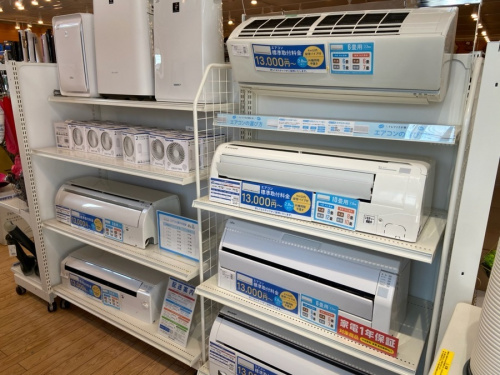 季節家電のエアコン