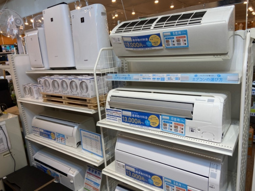 季節家電のエアコン