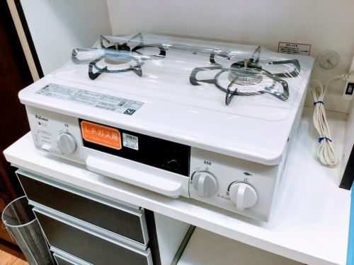 調理家電のガスコンロ