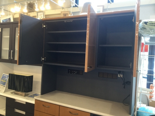 キッチン収納のレンジボード
