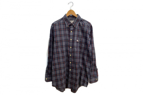 vintage oldのチェックシャツ