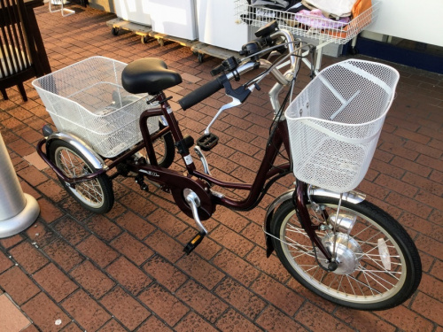 電動アシスト3輪自転車入荷!!【トレファク桶川店】｜2020年11月17日 