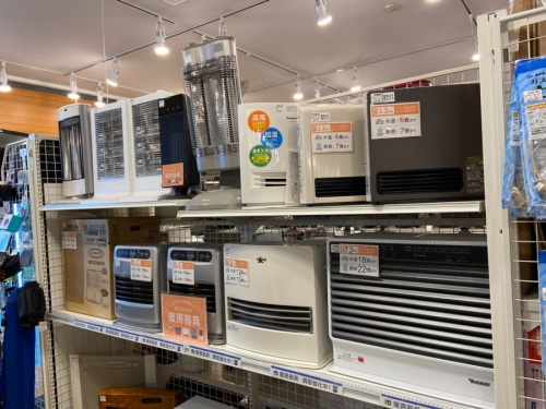 季節家電の燃焼系暖房器具