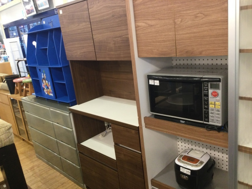キッチン収納のレンジボード