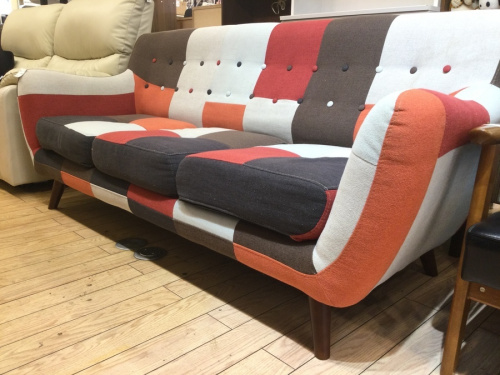 3人掛けソファーの3人掛け