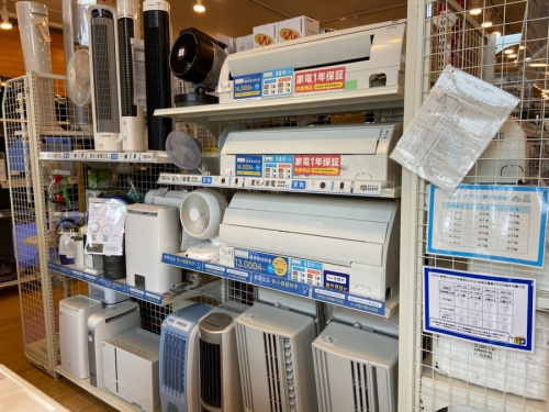 季節家電のエアコン