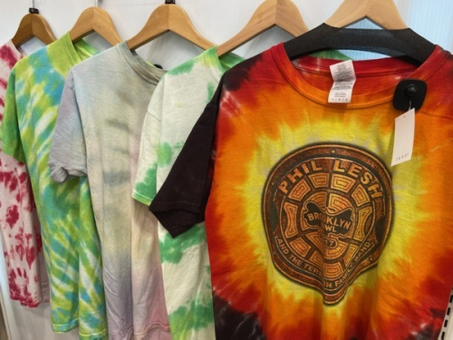 メンズファッションのタイダイ　ヒッピー