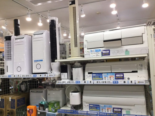 季節家電のエアコン