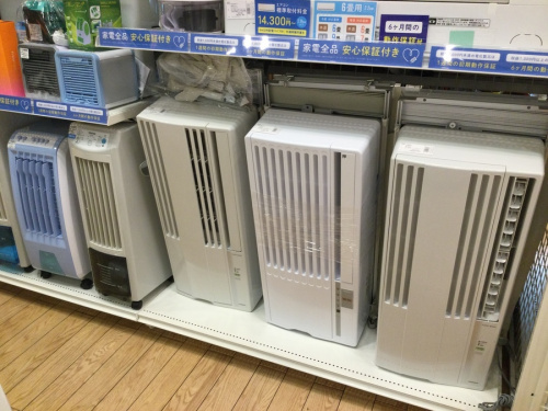 エアコンの夏物家電