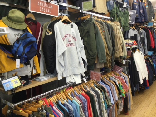埼玉　古着のメンズファッション