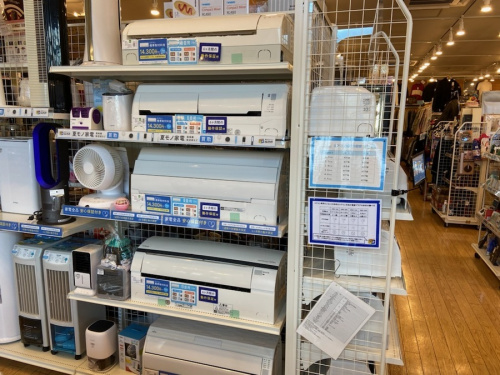 季節家電の中古エアコン