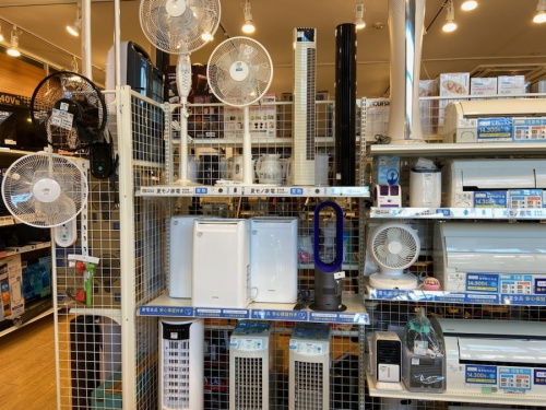 中古エアコンの夏物家電