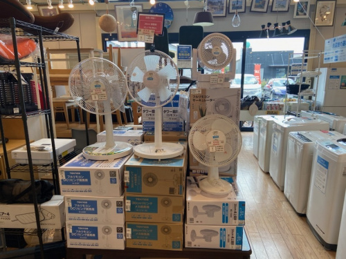 中古エアコンの夏物家電