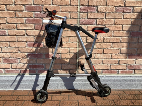 アウトドアの自転車