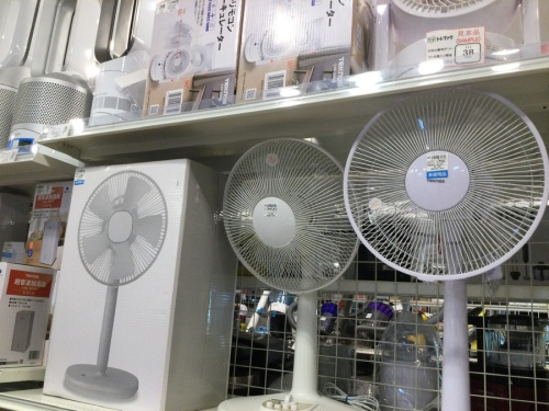 エアコンの扇風機