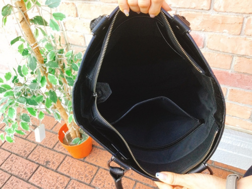 ノバチェックのトートバッグ