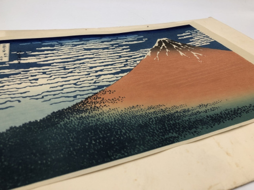 インテリアの葛飾北斎