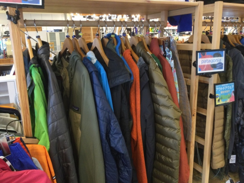 ザノースフェイスのPatagonia