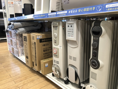 冬物家電の桶川