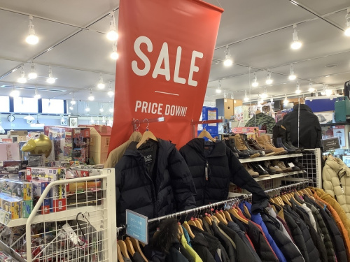 ジャケットのコート