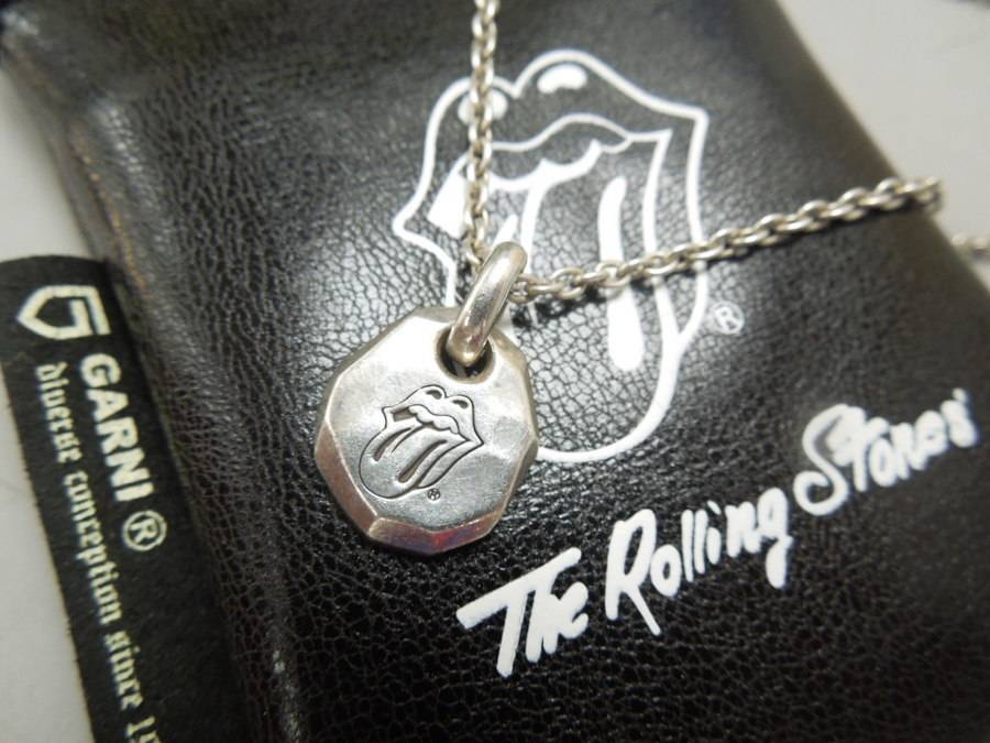 GARNI × ローリングストーンズ シルバー ネックレス GARNIのシルバーネックレス、ローリングストーンズが入荷【上福岡店