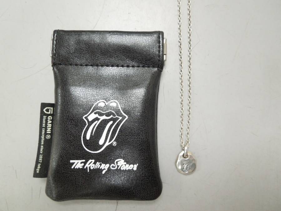 GARNI × ローリングストーンズ シルバー ネックレス GARNIのシルバーネックレス、ローリングストーンズが入荷【上福岡店