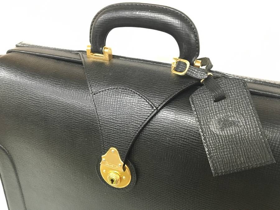 Burberry ダレスバッグ 中古・古着通販】Burberry's (バーバリーズ) ダレスバッグ ブラック