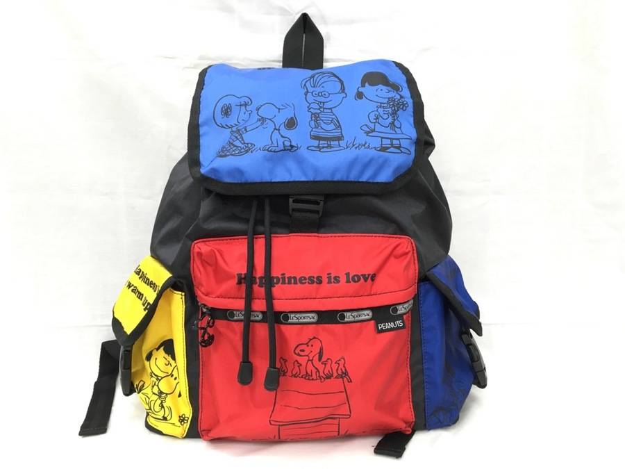【新品タグ付き】レスポートサック LeSportsac スヌーピー リュック PEANUTS×LeSportsac SNOOPY BACKPACK (スヌーピーバックパック)
