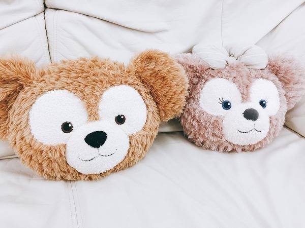 Disney - ダッフィ&amp;シェリーメイのフェイスクッション ダッフィー＆シェリーメイのフェイスクッションが新入荷致しまし