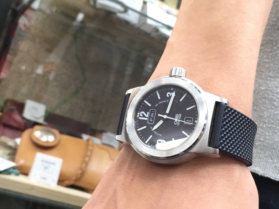 【コンビニ受取対応商品】 ORIS（オリス）の腕時計デイデイトが新入荷！！【上福岡店 時計