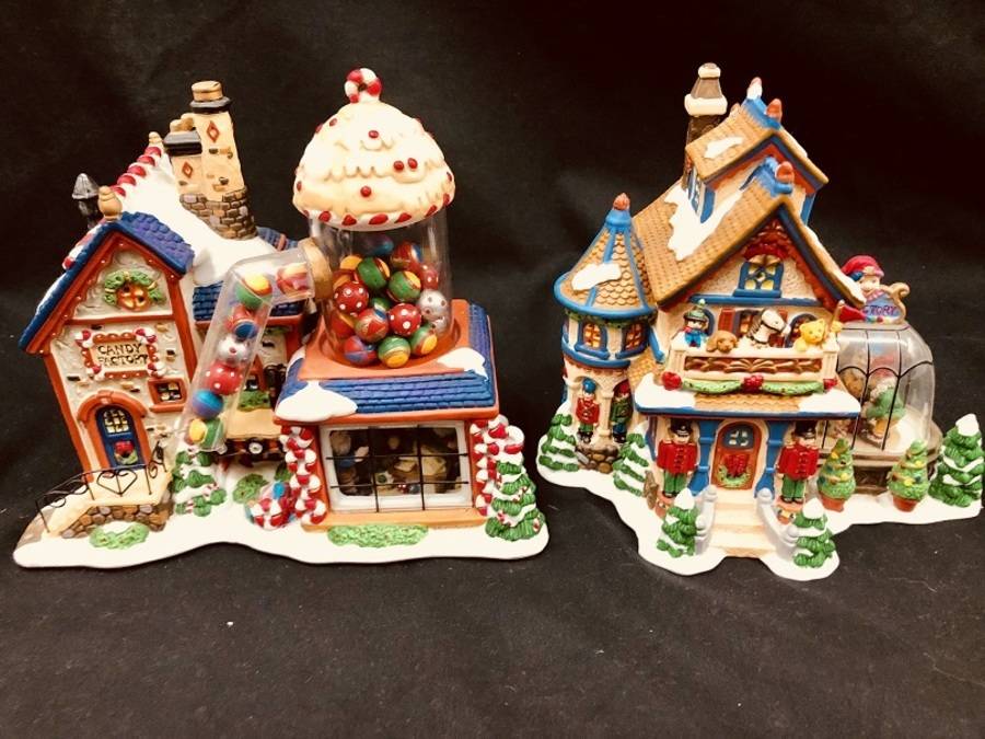 クリスマス雑貨売る/買うは今が旬！クリスマスジオラマセット