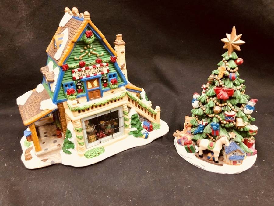 クリスマス雑貨売る/買うは今が旬！クリスマスジオラマセット
