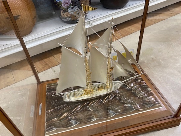 上福岡の逸品】武比古作 / SILVER 985 銀製ﾖｯﾄ3号 のご紹介です