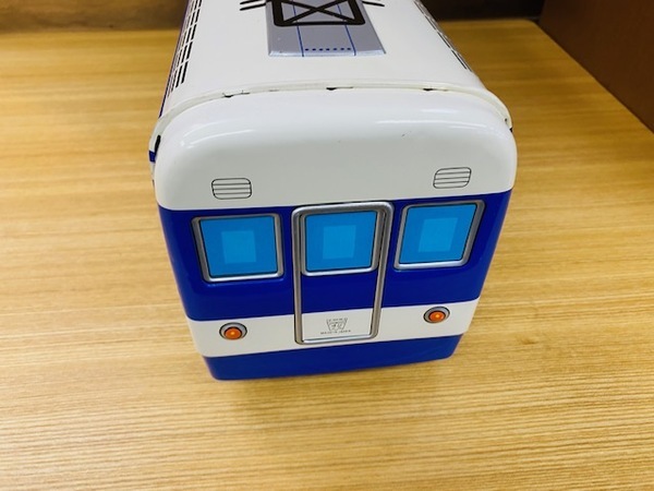 昭和ブリキ丸ノ内線1970年代新品未開封 昭和レトロ】イチコー ブリキの電車シリーズ 丸の内線風 - メルカリ