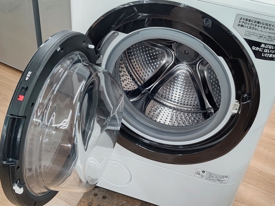 日立ドラム式洗濯乾燥機2022年製 D4833YO 90日保証！【美品】ドラム式洗濯乾燥機 洗濯12kg 乾燥