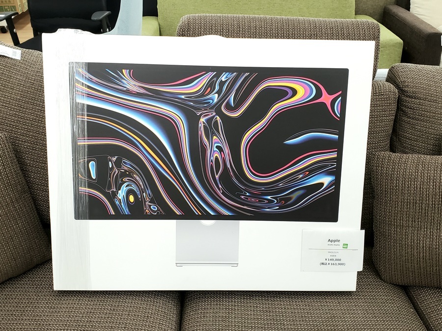付属品完備】Appleのstudio display未使用品を買取入荷致しました 
