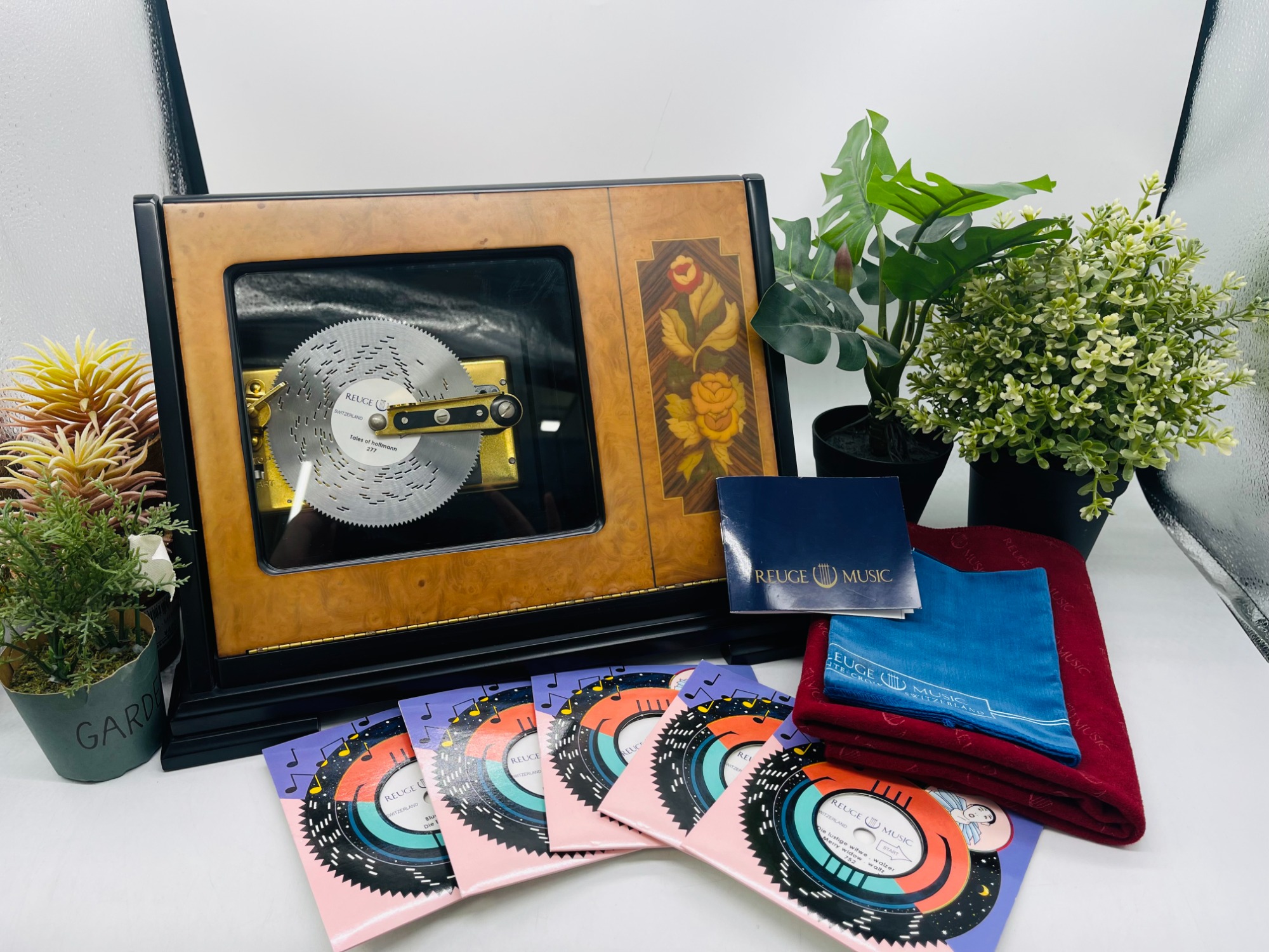 REUGE（リュージュ）のディスクオルゴール、入荷しましたのでご紹介